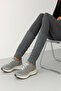 3 Basic Thick Cotton Blend Leggings - 7