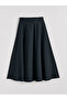 Flared Skirt with Zipper at the Waist - 4
