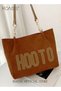 Women's Large-Capacity Bag All-Match Canvas Bag Commuter Shoulder Bag Student Tote Bag - 7