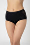 3 Pack Black Lace Detailed High Waist Bato Slip Panties - 2