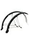29" 60 Mm Flexible Mudguard Set Black