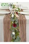 Translucent Table Runner Chessian Tablecloth for Wedding Reception Bridal Shower Party Decoration Ta - 3