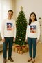 Unisex Happy New Year New Year's Eve Printed Adult and Children Sweatshirt 3 Thread Ş Fleece-Lined Fabric - 2