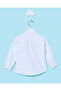 Infant Boys White Dobby Mandarin Shirts - 4