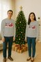 Unisex Happy New Year New Year's Eve Printed Adult and Children Sweatshirt 3 Thread Ş Fleece-Lined Fabric - 2