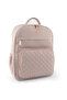 Quilted Diaper Backpack w/ Changing Mat - Pink - 2