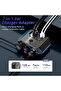 C803 7-in-1 Car Charger Adapter, 120W Triple Lighter Splitter with USB Fast Charging & LED Display - 5