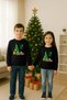 Unisex Happy New Year New Year's Eve Printed Adult and Children Sweatshirt 3 Thread Ş Fleece-Lined Fabric - 3