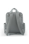 Quilted Diaper Backpack w/ Changing Mat - Gray - 4