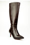 612 Brown Heeled Long Women's Boots