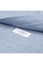 Albini Apres Ski Blue Herringbone Tailor Fit Button down Collar Lyocell Cotton Flannel Shirt - 4
