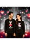 Unisex Valentine's Day Printed Adult Swaetshirt 3 Thread Rasterated