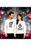 Unisex Valentine's Day Printed Adult Swaetshirt 3 Thread Rasterated