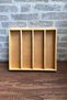 40X35 cm Wooden Spoon Holder Inside Drawer Organizer for Ladles, Tongs and Serving Utensils - 6