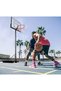 Portable Basketball Hoop EM-1873, Adjustable 5–10 FT with 44" Backboard & Wheels, Indoor/Outdoor - 2