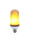 Flame LED bulb with flame effect 6w E27 1300K