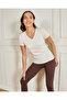 Women Beige Basic T-Shirt - 4