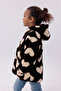 Children's Plush Coat with Heart Pattern, Hood, Kangaroo Pocket, Rb-670 - 3