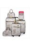 Multicolor Choose Trolley Luggage Set 4 Wheels 6pcs Suitcase Set With Tote Bag For Wedding Usage - 2