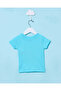 Infant Girls Blue Printed T-Shirt - 4