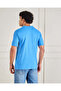 Men Blue Plain Polo Shirt - 3
