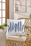 Soft Velvet Printed 43 X 43 cm Throw Pillow Cover