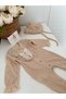 Welcome Baby Newborn Luxury Premium Gift Clothing Set Knitwear Blanket Muslin Vintage Tulu - 3