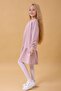 Girl's Transitional Dress Light Rose Color - 6