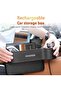 Car Seat Crevice Storage Box Dual Socket with Lighters with USB Charging, Car Adapter-Insert - 6