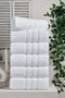 Pure White 100% Cotton 6-Piece White Hotel Towel Hand & Face Bath Towel Set 50X90 cm