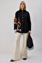Embroidered Gabardine Shirt