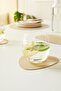 4 Pieces Beige/Stone Color Faux Leather Coasters 13X11.5 - 2