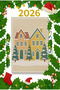Mosso Christmas Themed Pattern Woven Base Vintage Decorative Carpet Mosso1889