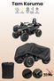 Black Arctic Cat Trv 700 Xt Atv Cover, Atv Protective Cover