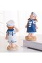 Nautical Sailor Boy & Girl Figurines – Resin Decor Statues for Home, Office & Kids Room - 4