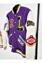 Leather Sleeve Embroidery Details Varsity Jackets Available Stock. Embroidery Details College Jacket - 4