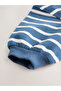 100% Organic Cotton Navy Blue Cartoon Character Patterned Long Sleeve 2-Piece Top and Bottom Set Alyar3391 - 8