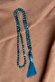 Certified Apatite Natural Stone 6mm Necklace Prayer Beads Odt031 - 5