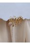 Set of 6 Heart Clover Star Pink Stone Gold Color Earrings - 4