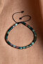 Certified Indian Agate-Hematite Natural Stone Macrame Bracelet Odt029 - 2