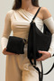 Enyola 100% Genuine Leather Modern Design Puppy Shoulder and Crossbody Bag - 4