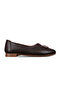 Minay Women's Genuine Leather Ballerinas 4280 - 2