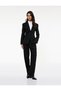 Slim Fit Pocket Long Sleeve Blazer Jacket