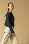 Hollowed-Out Lace-Like Knit Women's Sweater - 2