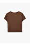 Slim Fit Short Sleeve Crew Neck Sports T-Shirt - 4