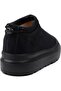 Women's Thick Sole Furry Daily Mini Ankle Boots Black - 5