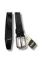 K140-26 Genuine Patent Leather Classic Men's Belt 120 cm - 2