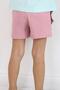 Girl's Shorts Skirt with Bow Accessories and Ruffles, Ages 3-8, Dusty Rose - 3