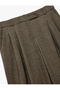 Normal Bel Regular Fit Brown Women's Trousers 6Wak40073Ew - 5