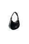 Sp1263 Women's Shoulder Bag with Logo Black - 2
